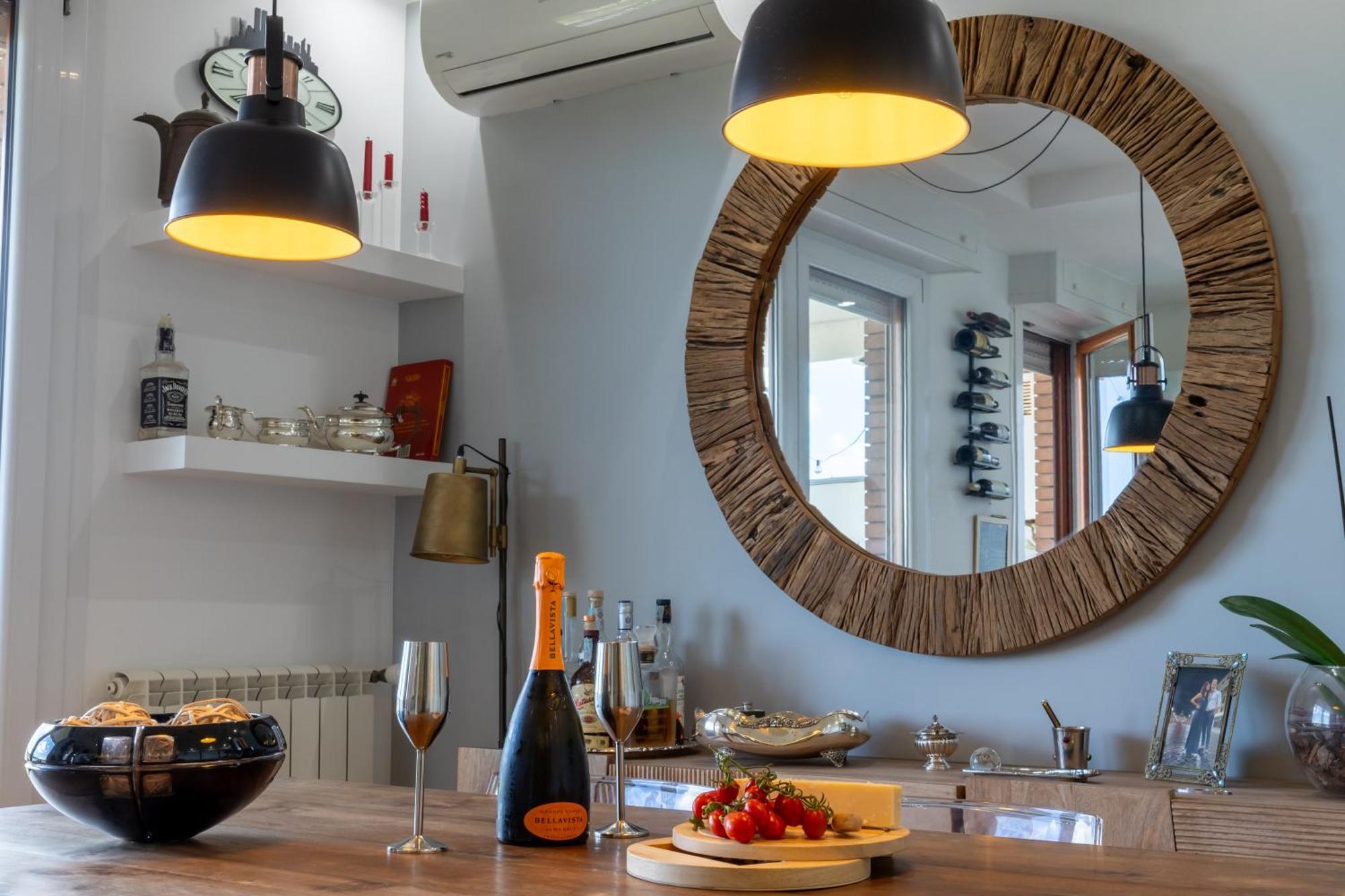 Belvedere Modern Apartment Con Parcheggio Gratuito Rome Bagian luar foto